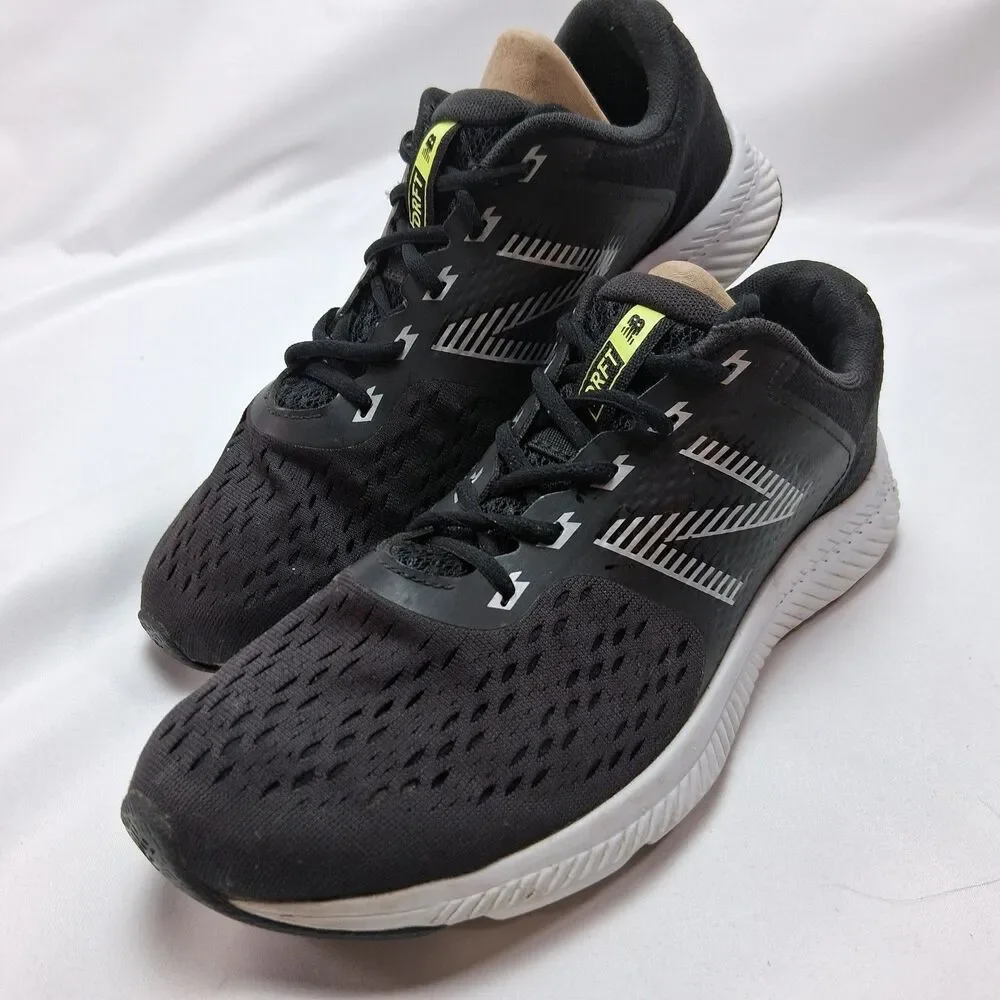 New‎ Balance DRFT V1 Men's Running Shoes Black Silver Metallic Size 9.5